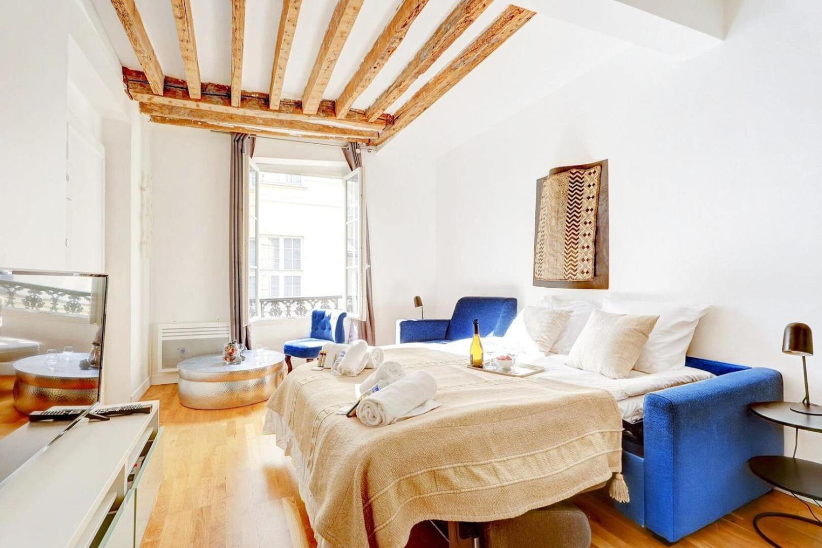 Bluestay 284 - Superbe Appartement Dans Le Marais Paris Ngoại thất bức ảnh